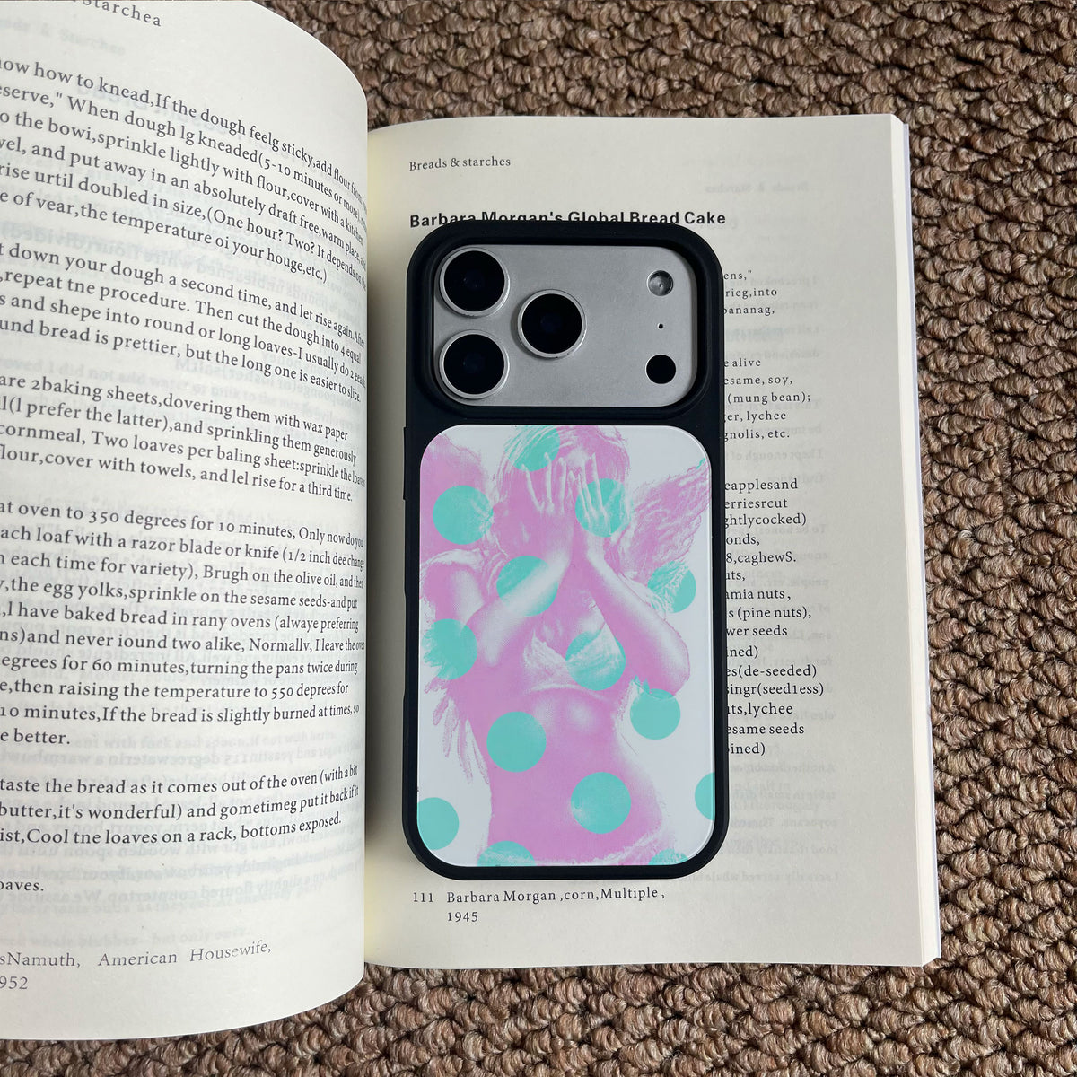 Polka Dot Angel Phone Case