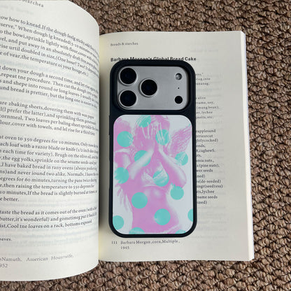 Polka Dot Angel Phone Case