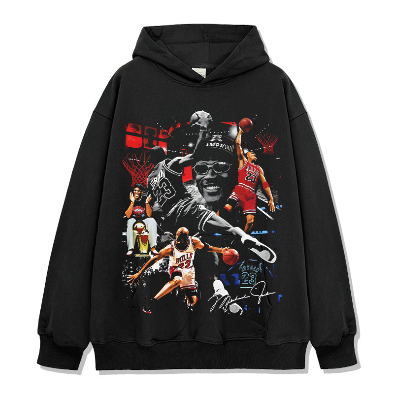 Michael Jordan MJ Basketball Hoodie