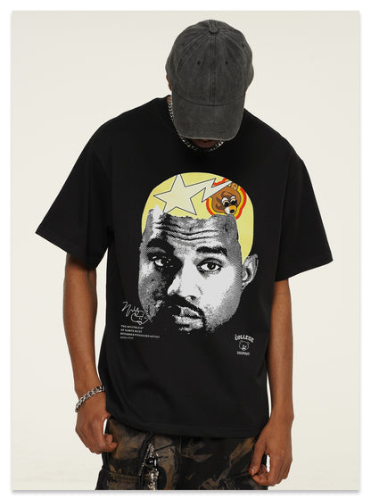 Kanye West Head T-Shirt