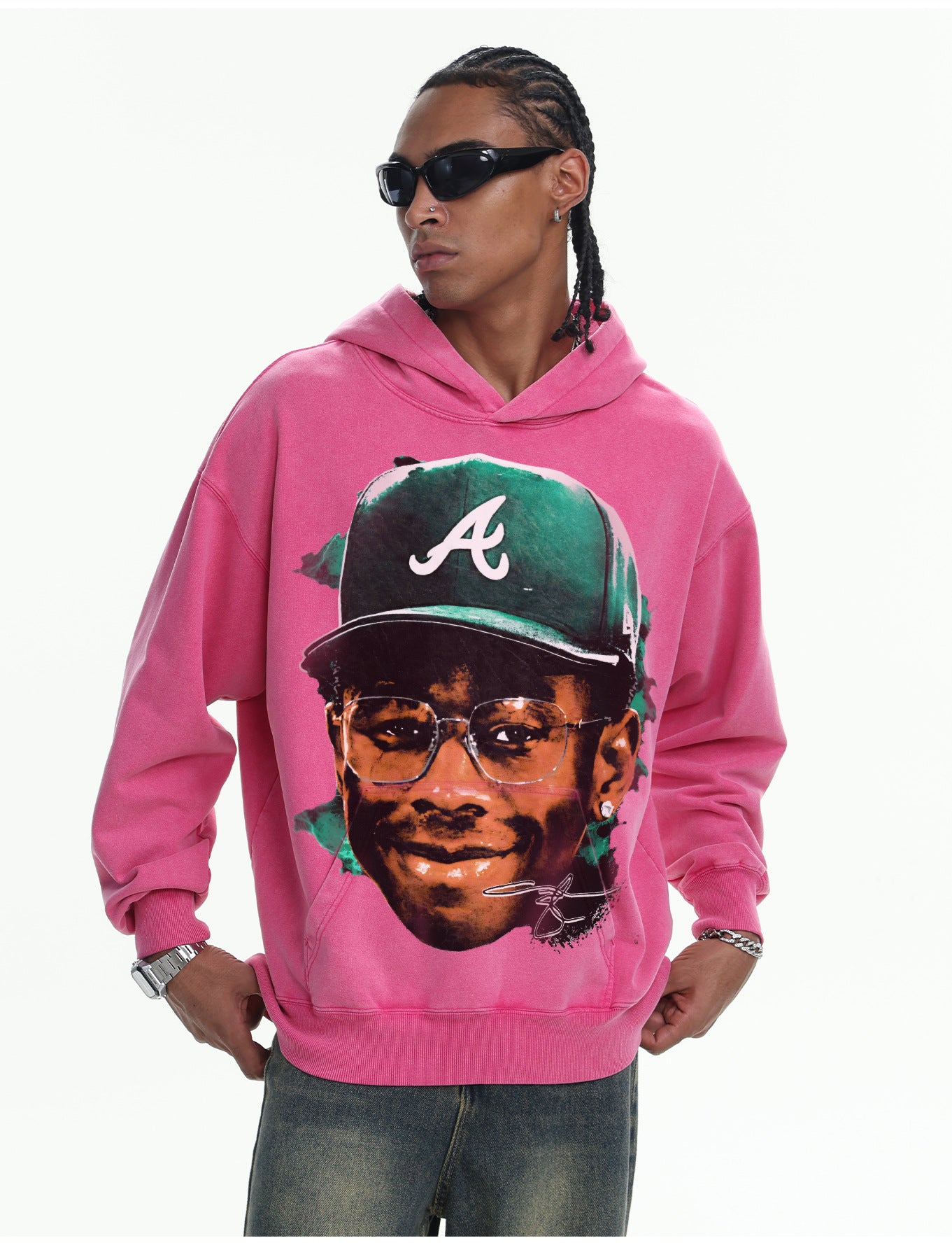 Tyler The Creator Face Hoodie