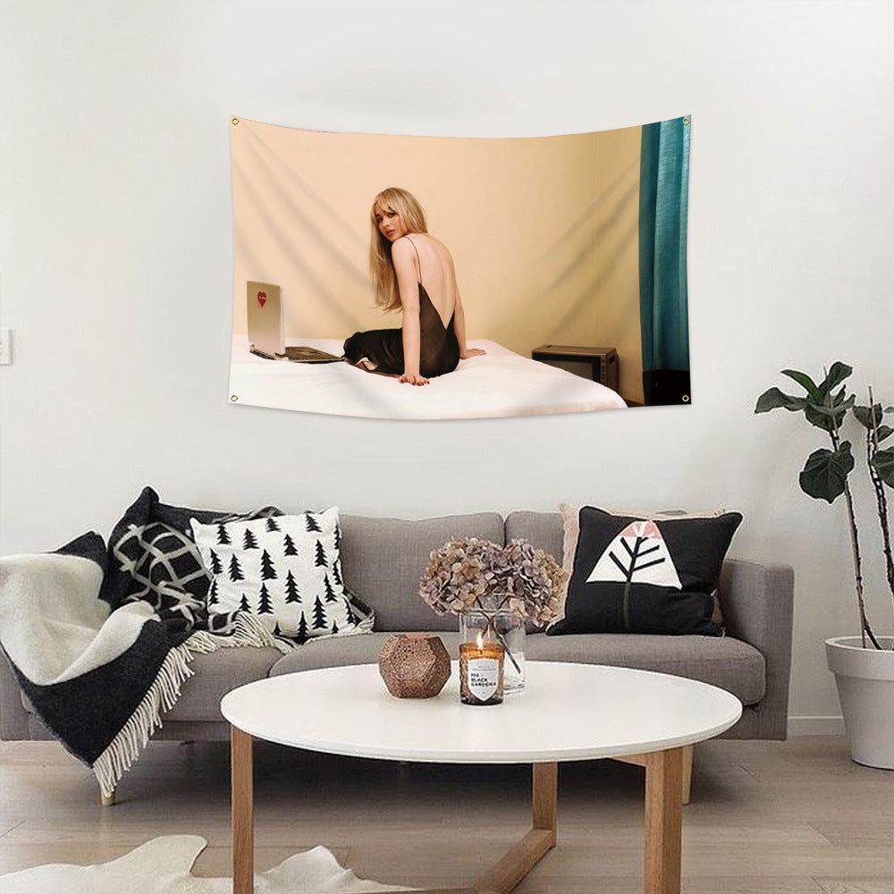 Sabrina Carpenter Emails I Can't Send Tapestry Flag