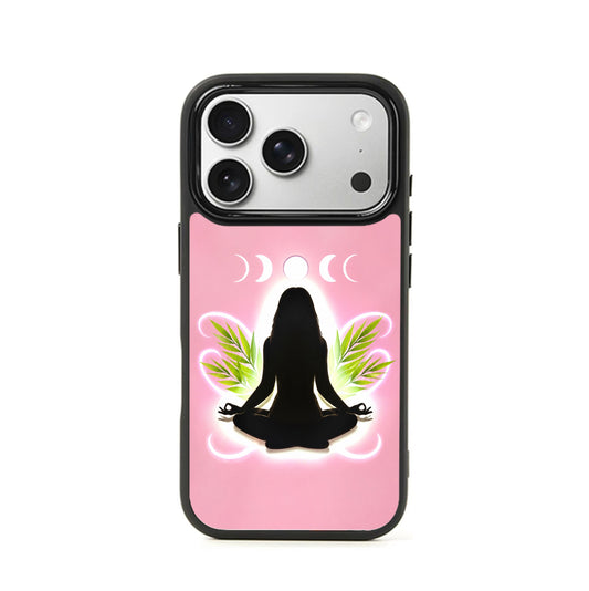 Meditation Moon iPhone Case