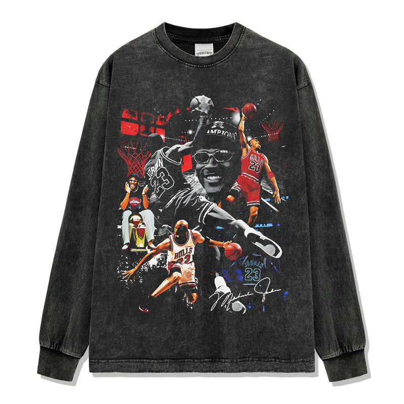 Michael Jordan MJ Basketball Sweatshirt