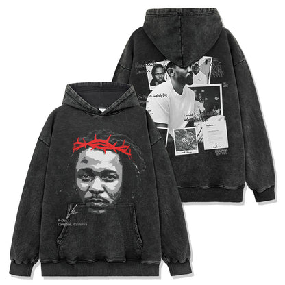 Kendrick Lamar K. Dot Vintage Design Hoodie