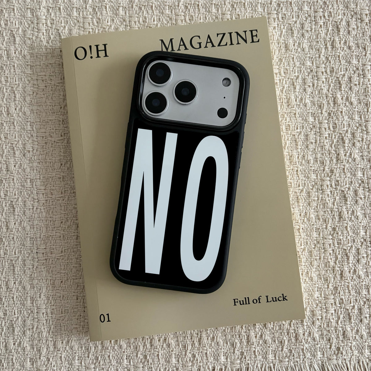 NO iPhone Case