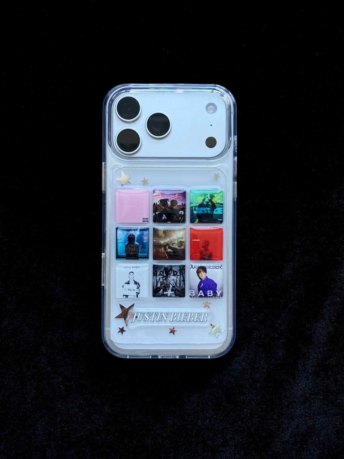 Justin Bieber Album Covers Resin Phone Case