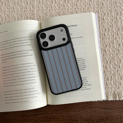 Vertical Thin Stripes iPhone Case