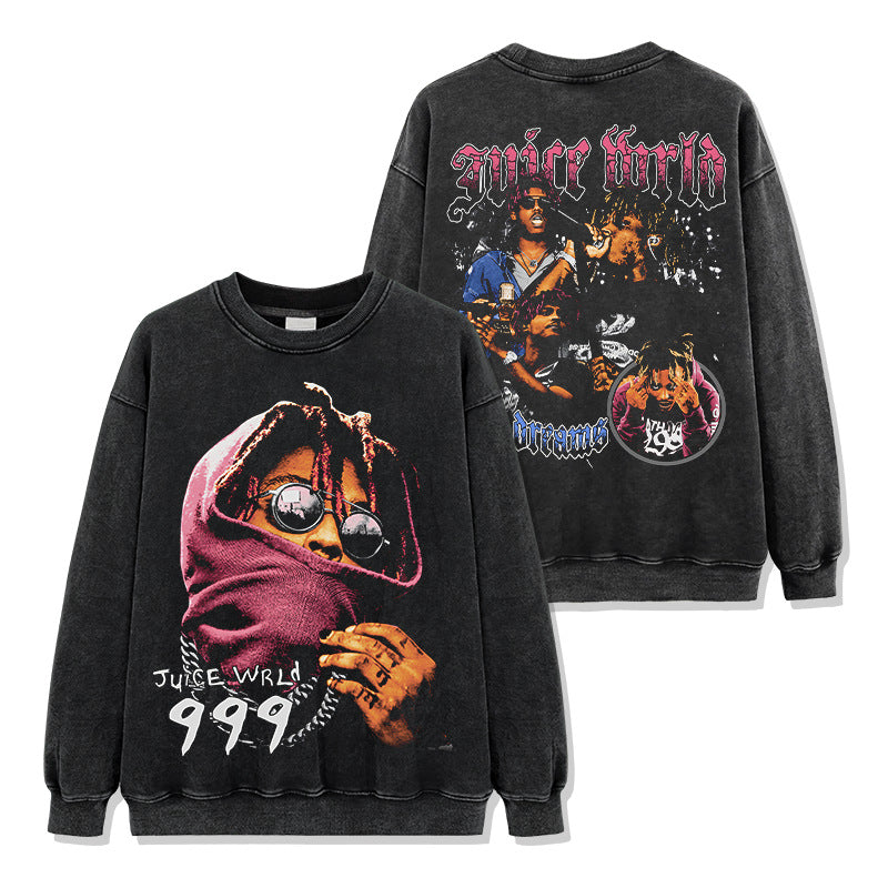 Juice WRLD 999 Montage Print Sweatshirt