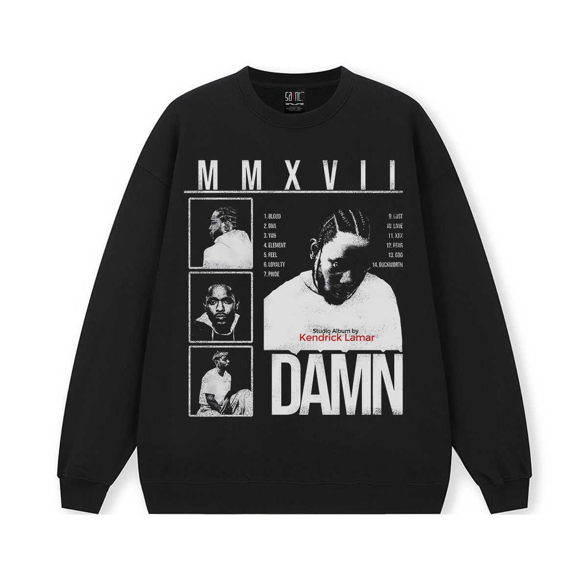 Kendrick Lamar Damn Hoodie