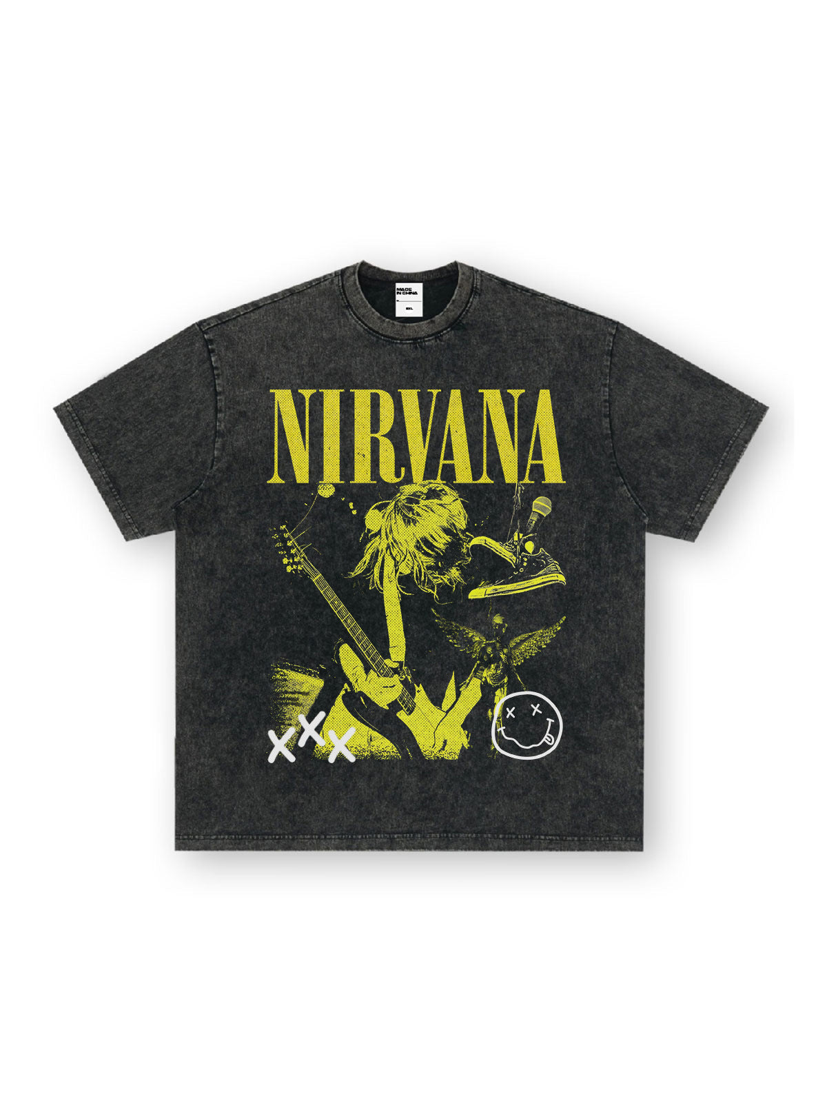 Nirvana Yellow Design T-Shirt