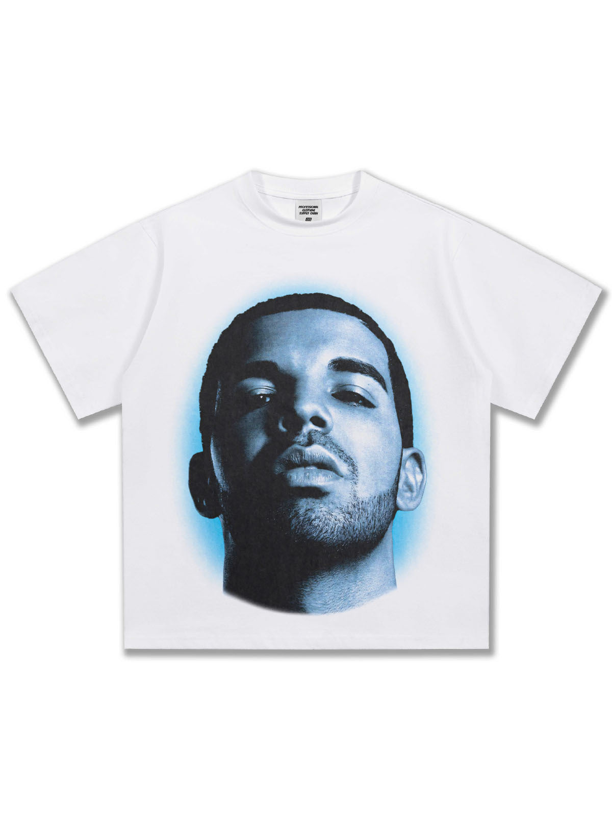 Drake Head T-Shirt Blue Design