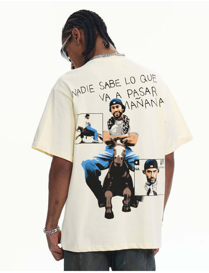 Bad Bunny Signature Face T-Shirt