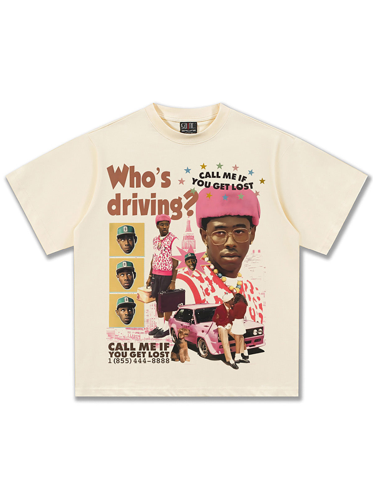 Tyler The Creator Who's Driving T-Shirt