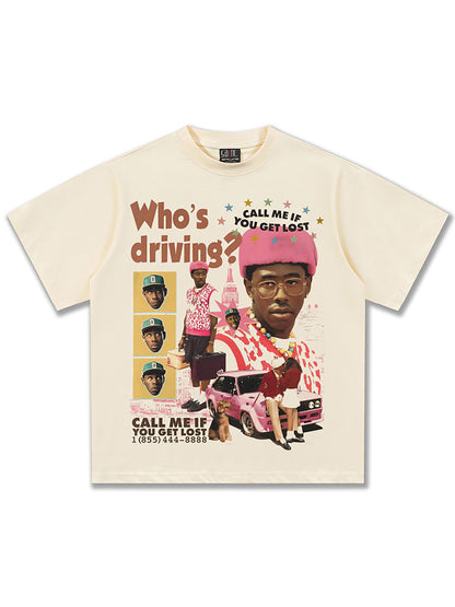 Tyler The Creator Who's Driving T-Shirt