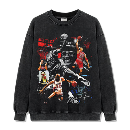 Michael Jordan MJ Basketball Sweatshirt