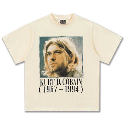 Nirvana Kurt D. Cobain Homage T-Shirt