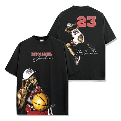 Michael Jordan MJ 23 Double-sided T-shirt