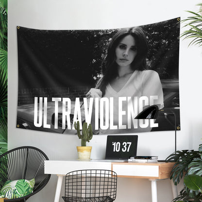 Lana Del Rey Ultraviolence Album Cover Tapestry