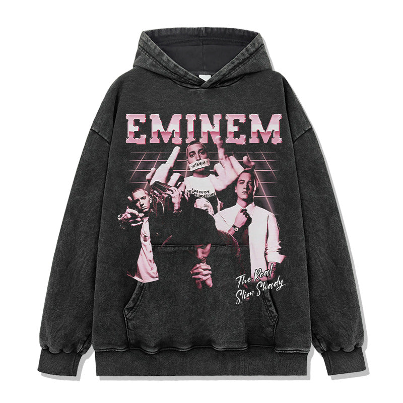 Pink Eminem Montage Hoodie