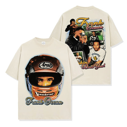 Frank Ocean Helmet Thinkin Bout You T-shirt