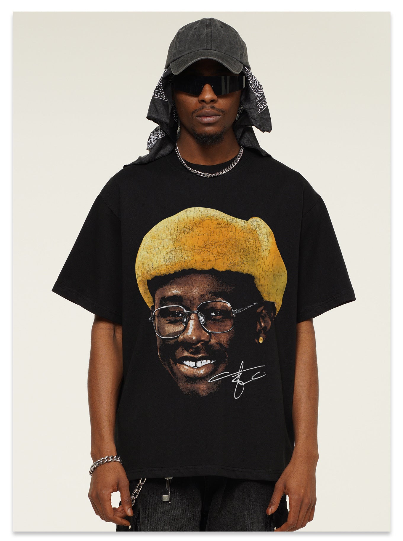Tyler The Creator Yellow Photographs T-Shirt