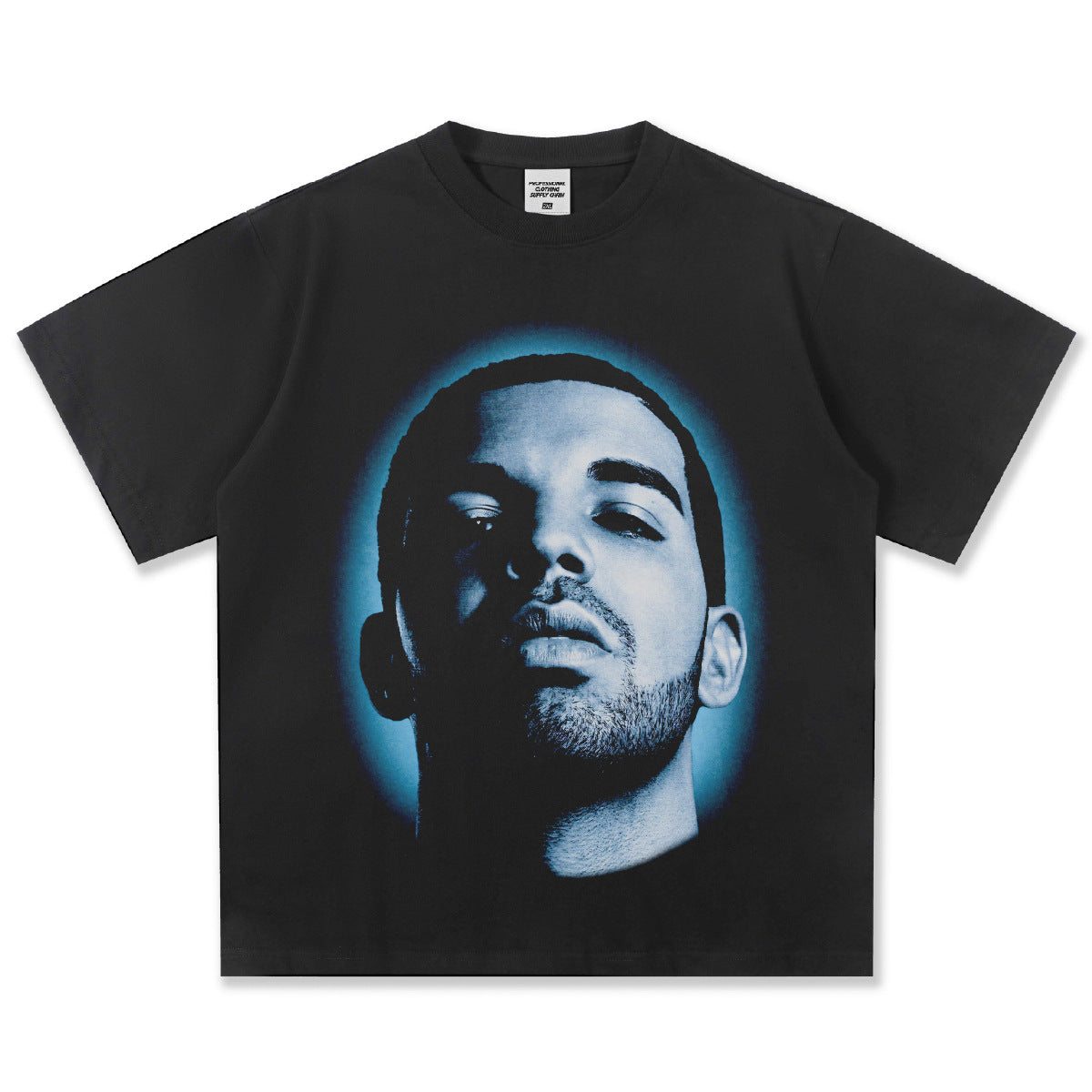 Drake Head T-Shirt Blue Design