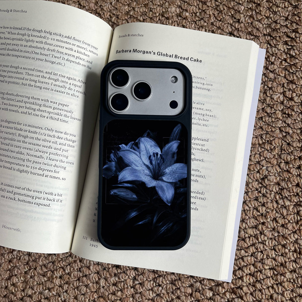 Blue Lily Phone Case