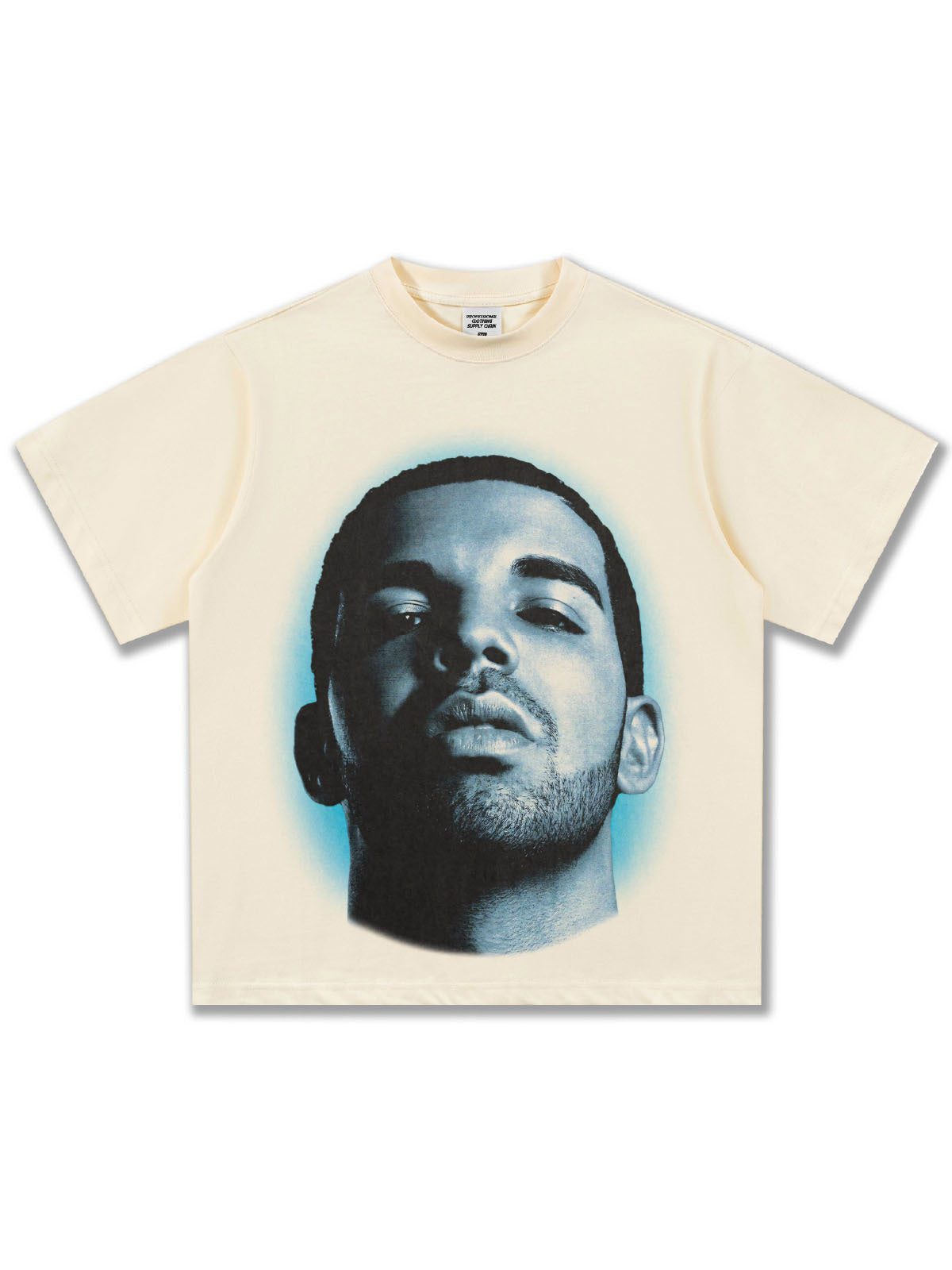 Drake Head T-Shirt Blue Design