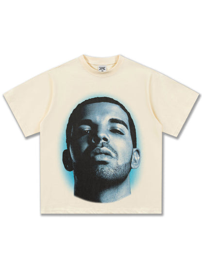 Drake Head T-Shirt Blue Design