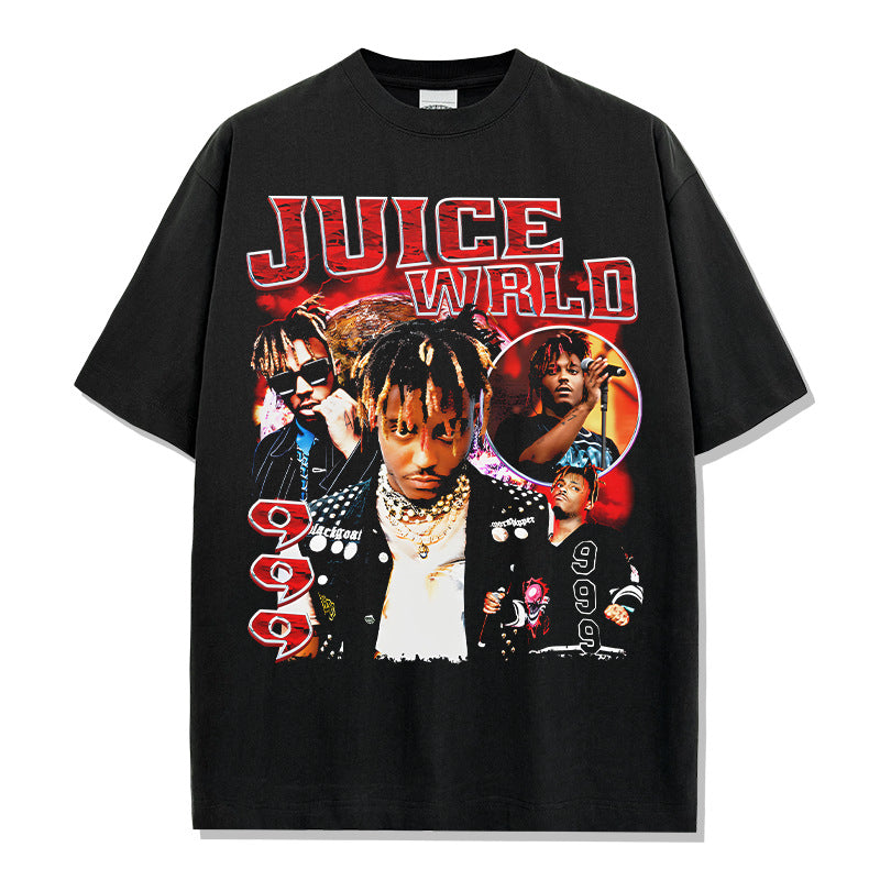 JUICE WRLD 999 Red Montage T-Shirt