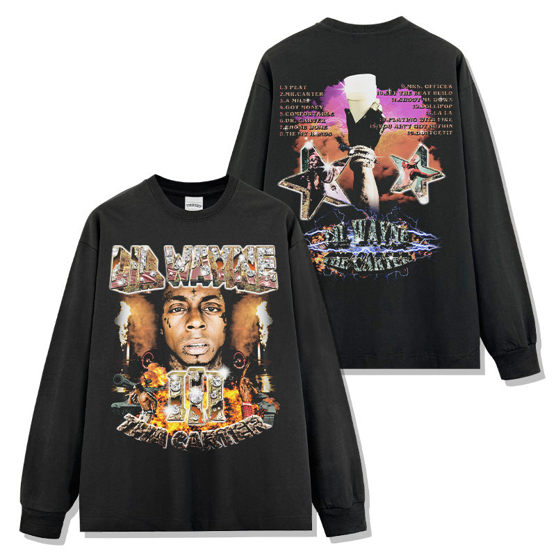 Lil Wayne Montage double-sided Sweatshirt