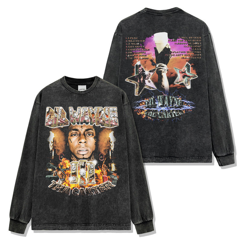 Lil Wayne Montage double-sided Sweatshirt