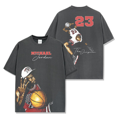 Michael Jordan MJ 23 Double-sided T-shirt