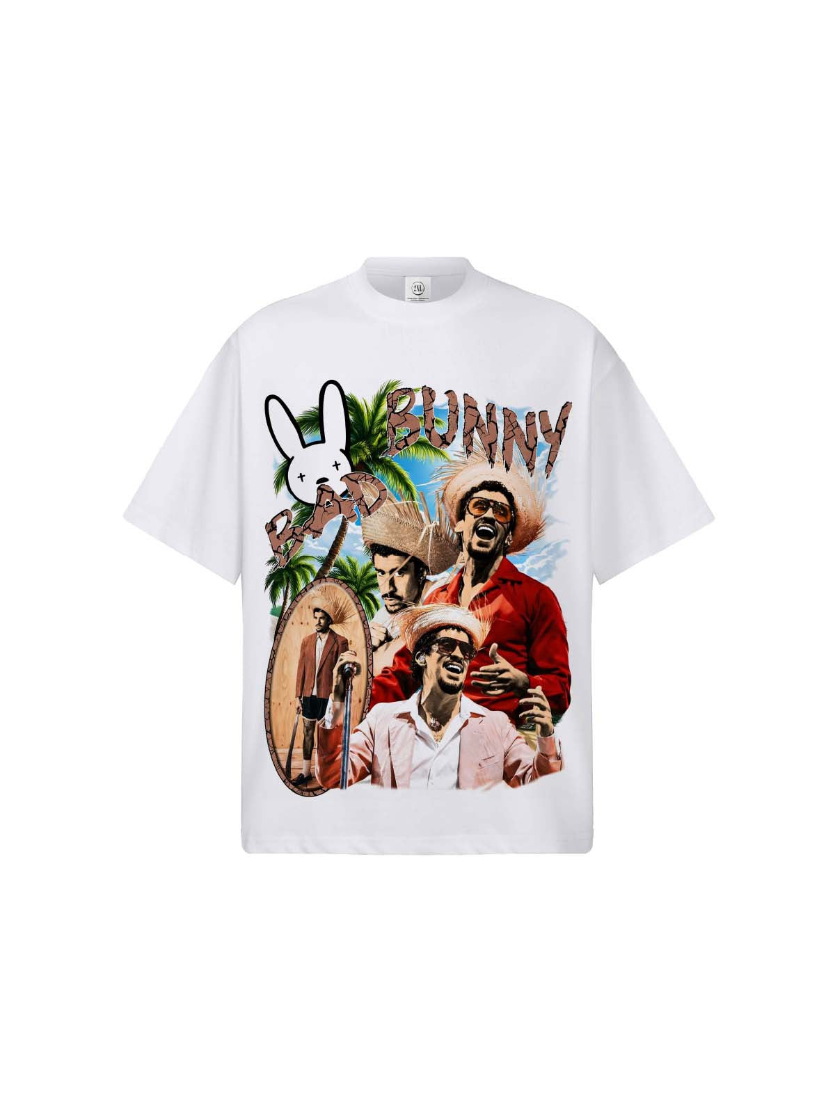 Bad Bunny Collage T-Shirt