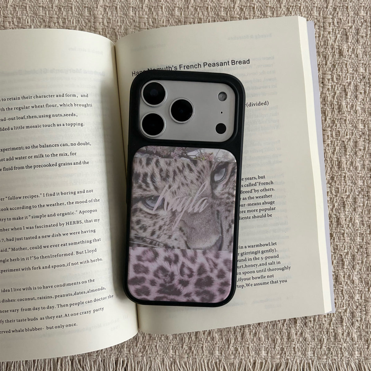 Kayla Pink Leopard iPhone Case