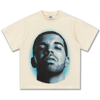 Drake Head T-Shirt Blue Design