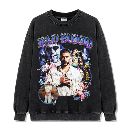 Bad Bunny Print Montage T-Shirt / Hoodie / Sweatshirt