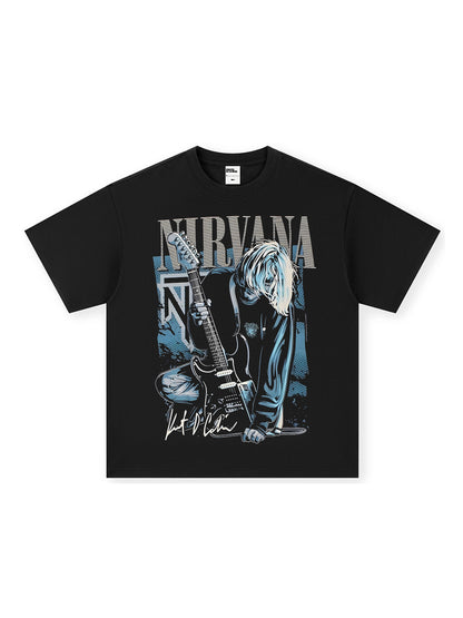Nirvana Retro Drawing T-Shirt