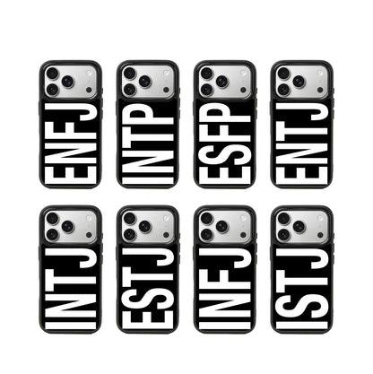 Personality Type iPhone Case