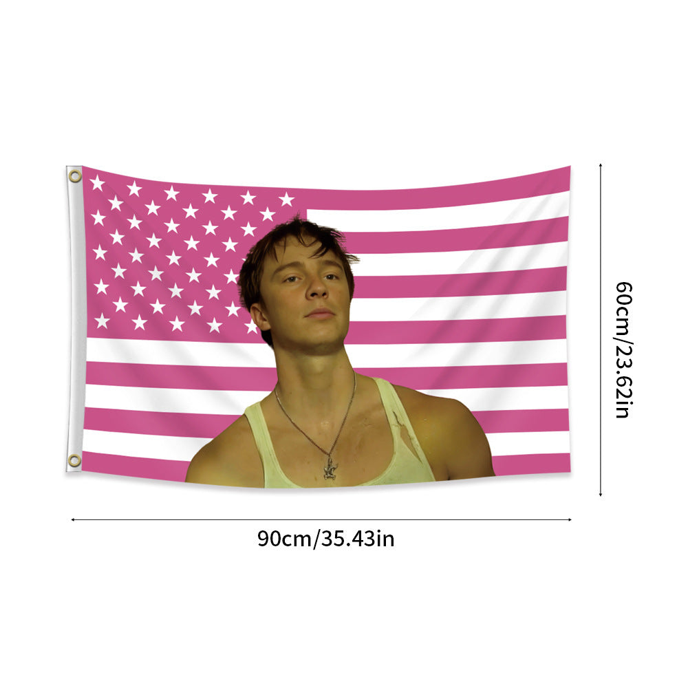 Drew Starkey Tapestry Flag