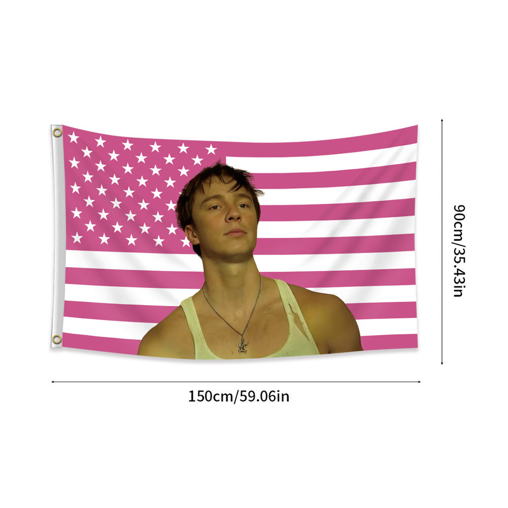 Drew Starkey Tapestry Flag