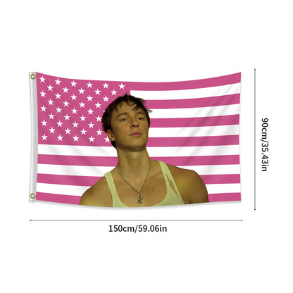 Drew Starkey Tapestry Flag