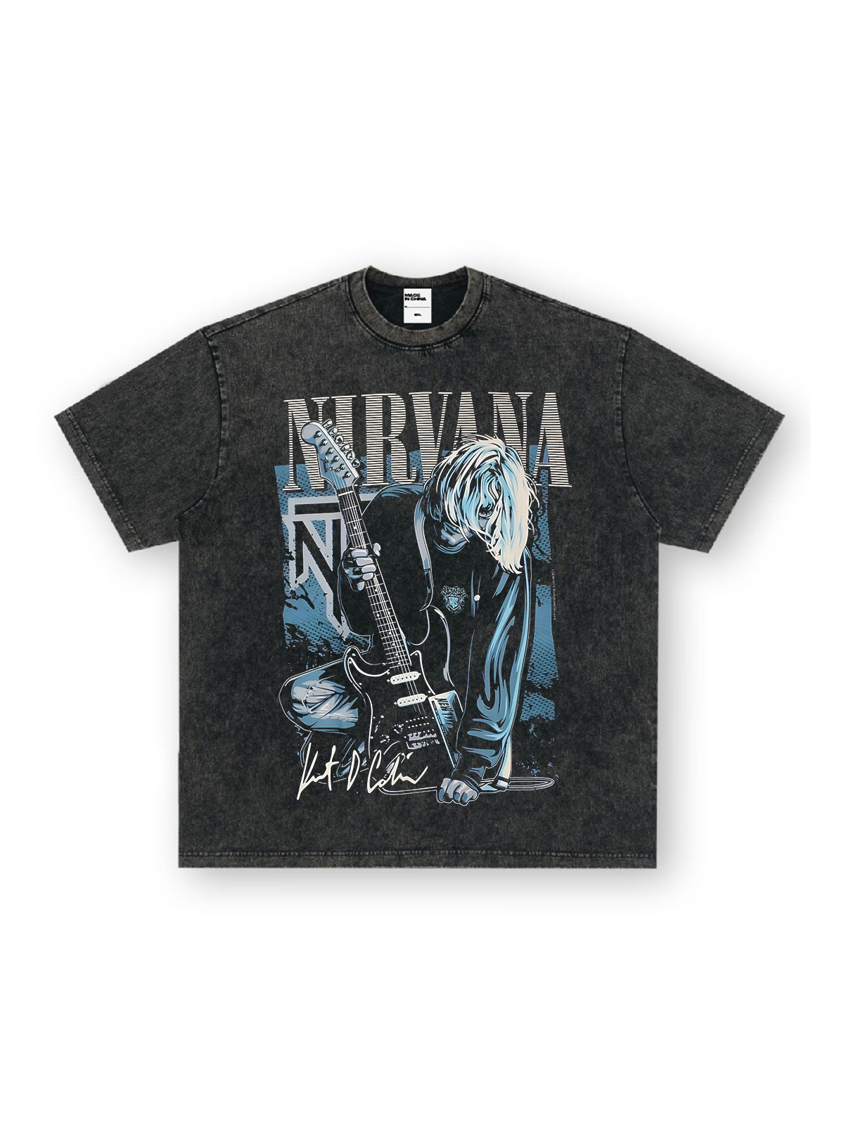 Nirvana Retro Drawing T-Shirt