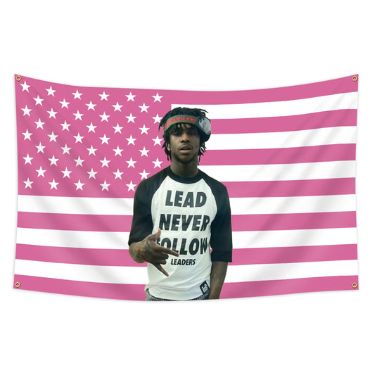 Cross-border Temu Amazon Chief-Keef-2 flag hanging cloth 90*150cm