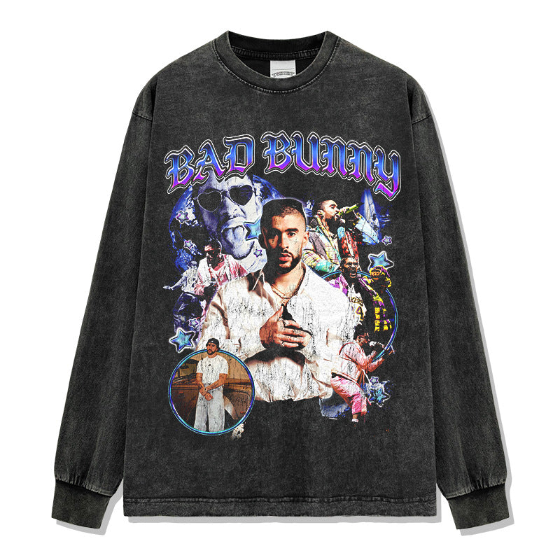Bad Bunny Print Montage T-Shirt / Hoodie / Sweatshirt