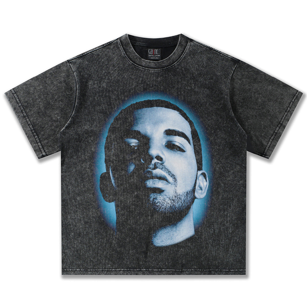 Drake Head T-Shirt Blue Design