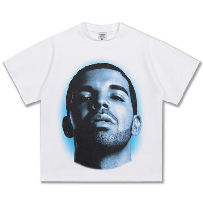 Drake Head T-Shirt Blue Design