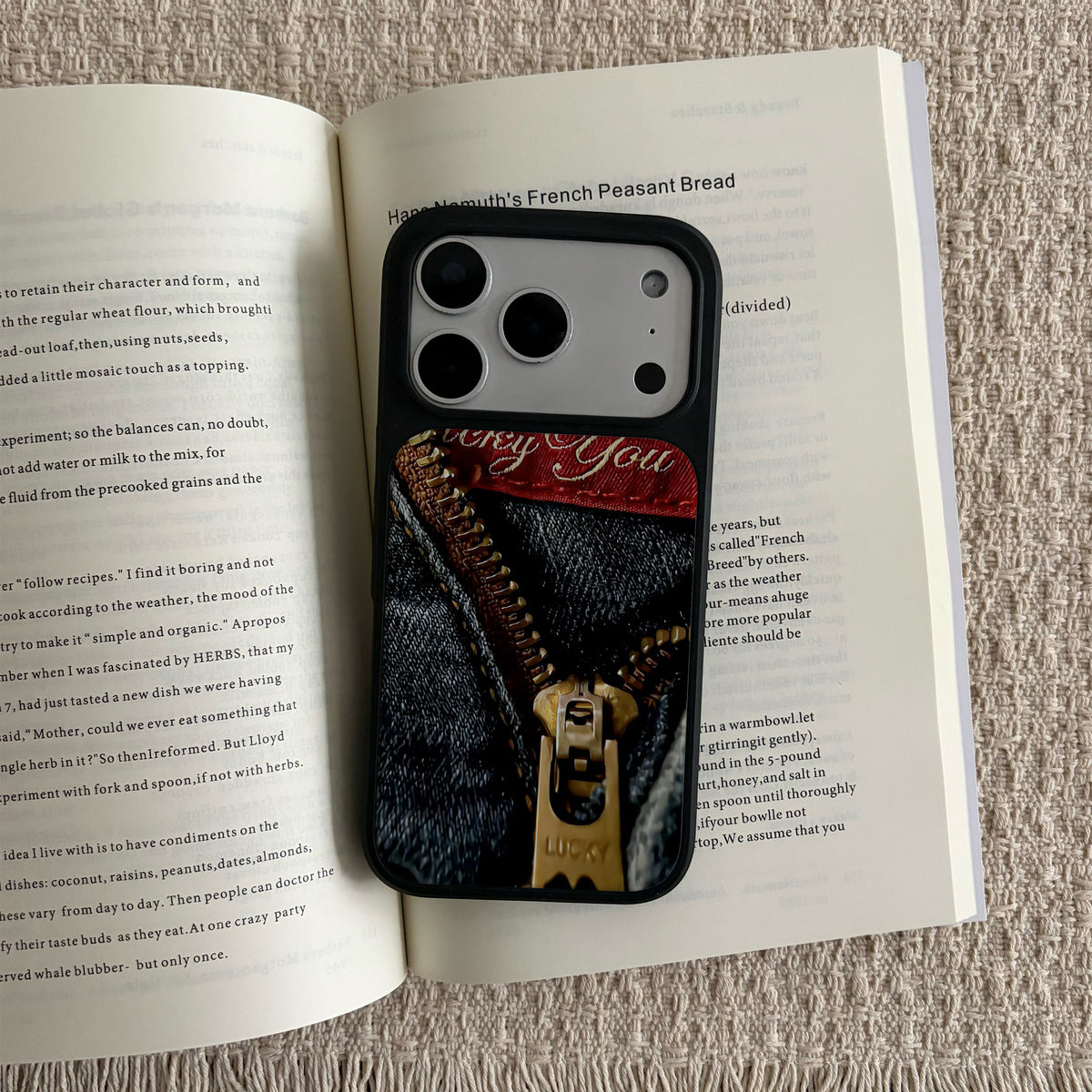 Lucky You Jeans iPhone Case