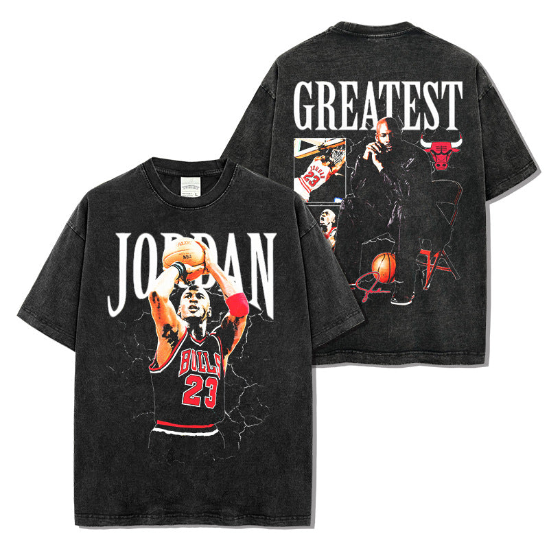 Michael Jordan MJ Basketball T-shirt